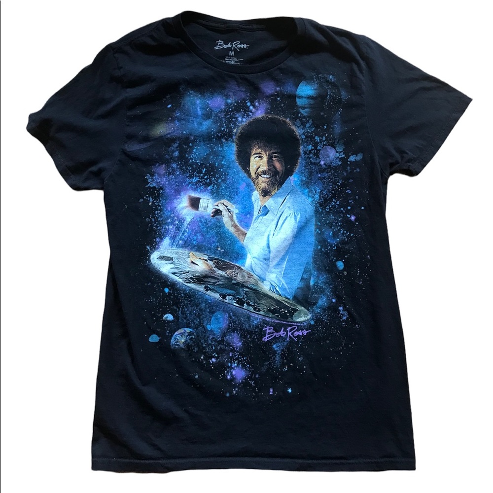 Bob Ross Graphic Tee